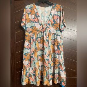 NWT Cupshe babydoll dress cover up size medium